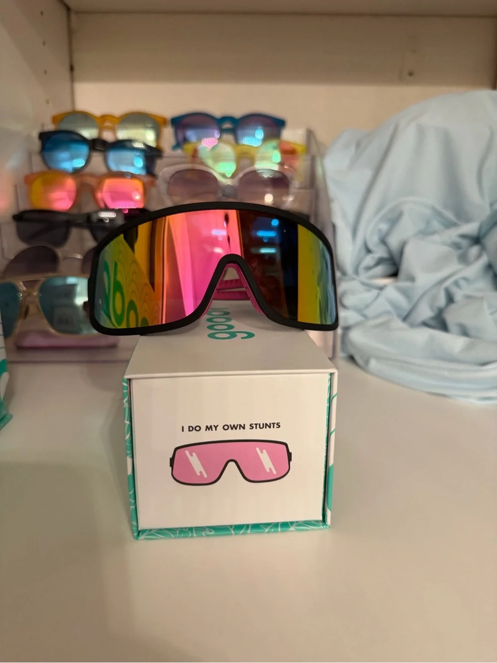 Goodr Wrap G Sunglasses “I do My Own Stunts”